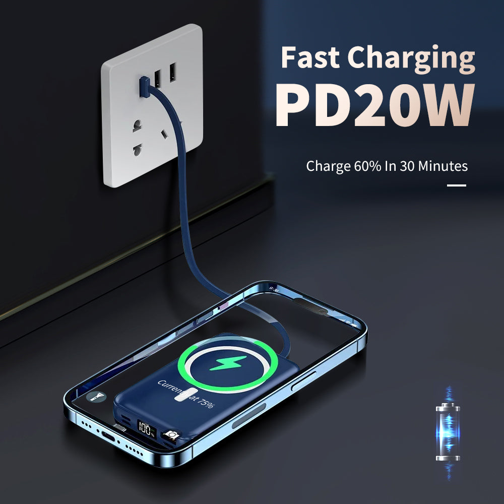 GASYESOY™ 10000mAh PD 20W Fast Charging Power Bank